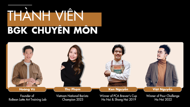 Hội đồng BGK Chuyên môn của Dalamilk Barista Championship 2024