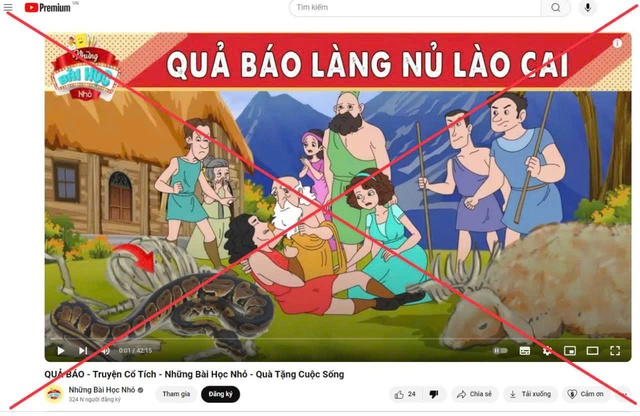 Phẫn nộ hình ảnh clip với tựa đề “Quả báo Làng Nủ Lào Cai”- Ảnh 1.