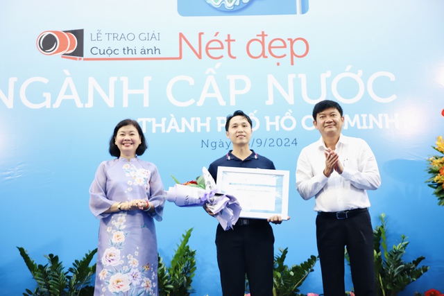 Trao giải cuộc thi ảnh “Nét đẹp ngành cấp nước TP HCM”- Ảnh 1.