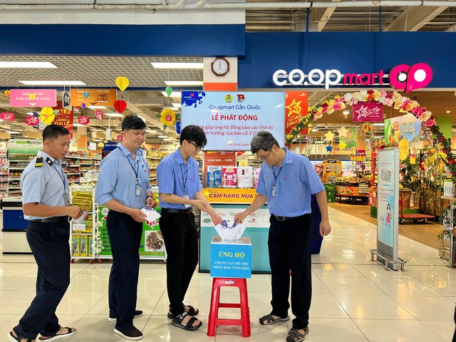 Saigon Co.op phát động quyên góp ủng hộ người dân bị ảnh hưởng của bão số 3- Ảnh 1.