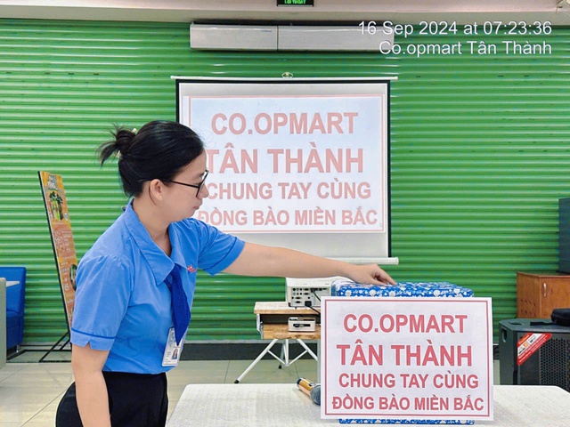 Saigon Co.op phát động quyên góp ủng hộ người dân bị ảnh hưởng của bão số 3- Ảnh 2.