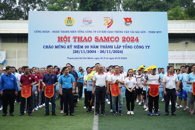 Tưng bừng hội thao SAMCO 2024- Ảnh 1.