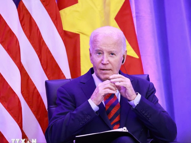 Tổng Bí thư, Chủ tịch nước Tô Lâm gặp Tổng thống Mỹ Joe Biden- Ảnh 4.