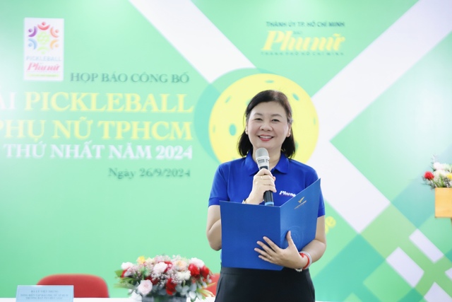 Giải pickleball TP HCM dành cho nữ và người chuyển giới- Ảnh 1.