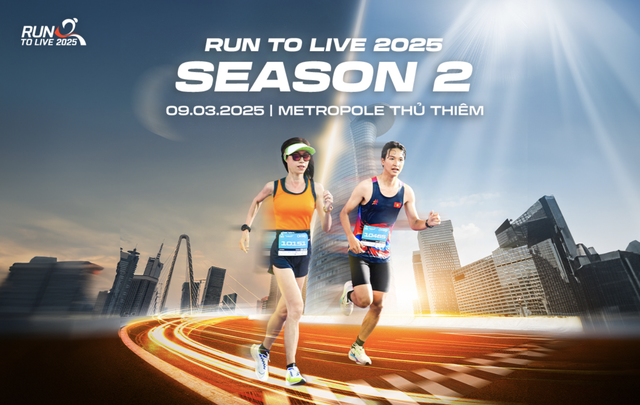 Giải chạy "Run To Live" mùa 2 ấn định ngày trở lại- Ảnh 1.