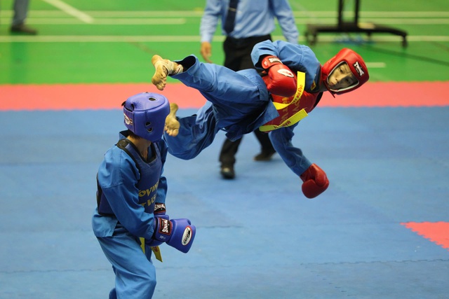 450 VĐV tranh tài ở Giải Vô địch Vovinam toàn quốc 2024- Ảnh 1.