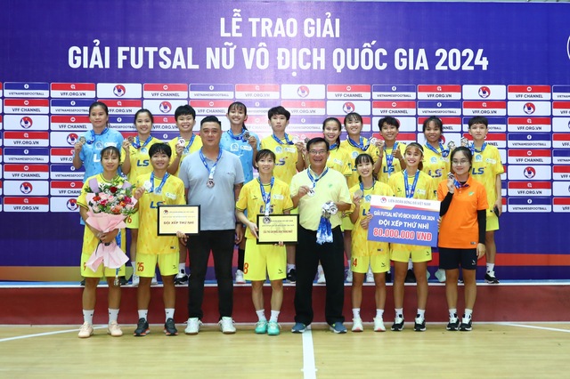 Futsal nữ VĐQG: Thuỳ Trang vua phá lưới, Thái Sơn Nam vô địch 3 mùa liên tiếp- Ảnh 2.