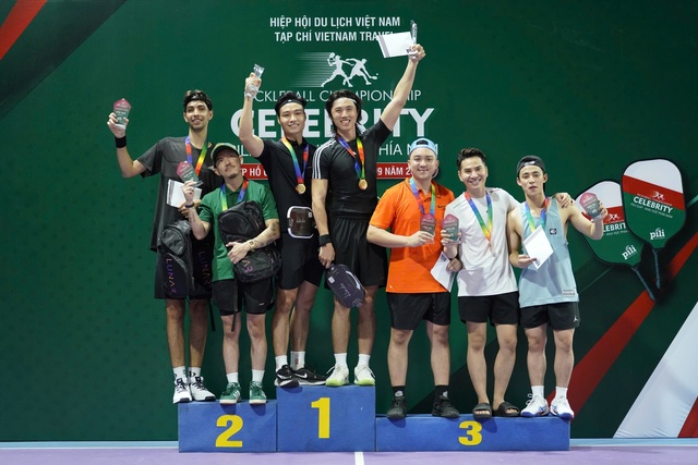 Sao làng giải trí hào hứng tham dự Giải Pickleball Celebrity Championship 2024- Ảnh 7.