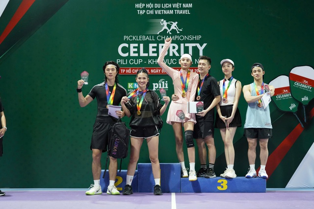 Sao làng giải trí hào hứng tham dự Giải Pickleball Celebrity Championship 2024- Ảnh 9.