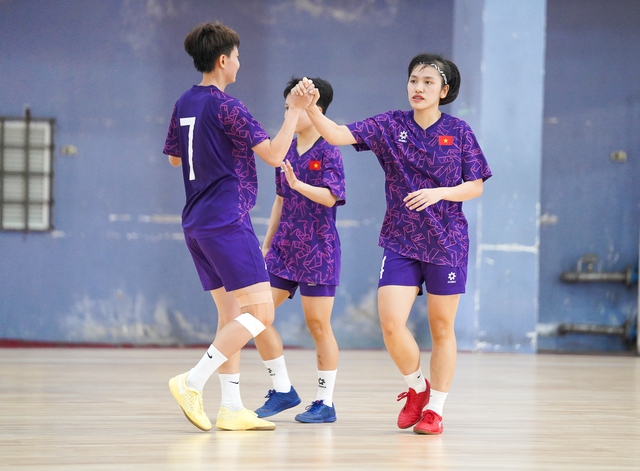 Futsal nữ Việt Nam hoàn thiện đội hình dự vòng loại châu Á- Ảnh 1.