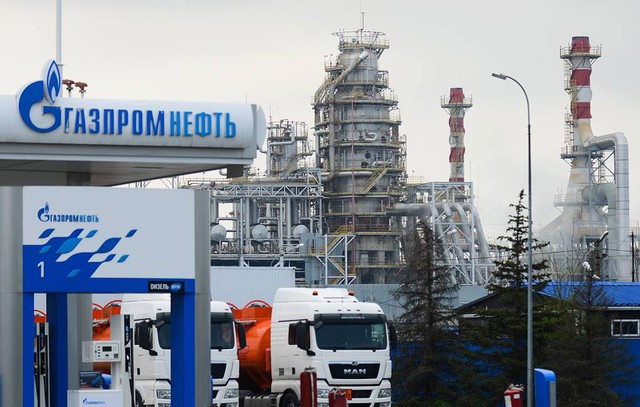 Gazprom Neft, công ty con của Tập đoàn Gazprom (Nga), nằm trong danh sách trừng phạt mới của Mỹ. Ảnh: TASS