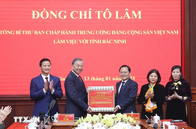 Tổng Bí thư Tô Lâm thăm và làm việc tại tỉnh Bắc Ninh- Ảnh 3.