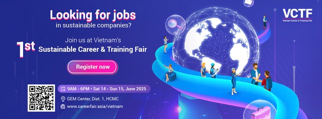 Vietnam Career & Training Fair 2025 - Ngày hội Việc làm và Đào tạo dành cho người đi làm- Ảnh 1.