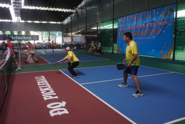 Sôi nổi giải Pickleball Công đoàn giáo dục Khánh Hoà- Ảnh 2.