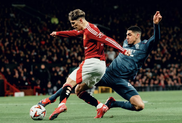 Đánh bại Rangers phút bù giờ, Man United bùng nổ Europa League- Ảnh 1.