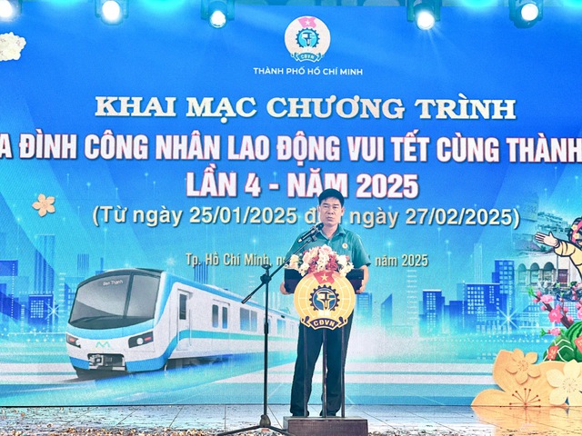 10.000 gia đình công nhân - lao động vui Tết cùng thành phố- Ảnh 4.