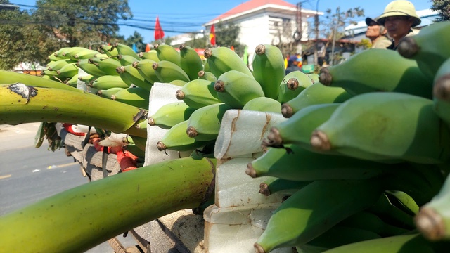 Đi chợ chuối mật mốc lớn nhất miền Trung ngày cuối năm- Ảnh 4.