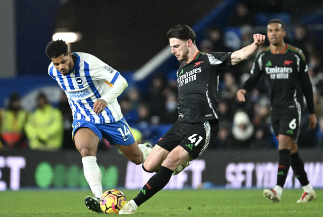 Hòa tệ hại Brighton, Arsenal hết hy vọng đua vô địch Ngoại hạng- Ảnh 5.