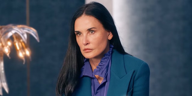 Minh tinh Demi Moore lần đầu thắng "Quả cầu vàng"- Ảnh 3.