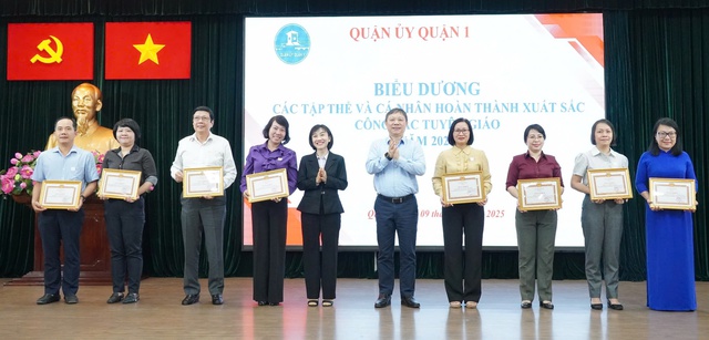 Bí thư Quận ủy quận 1: Công tác tuyên giáo không thể thiếu trong công tác xây dựng Đảng- Ảnh 1.