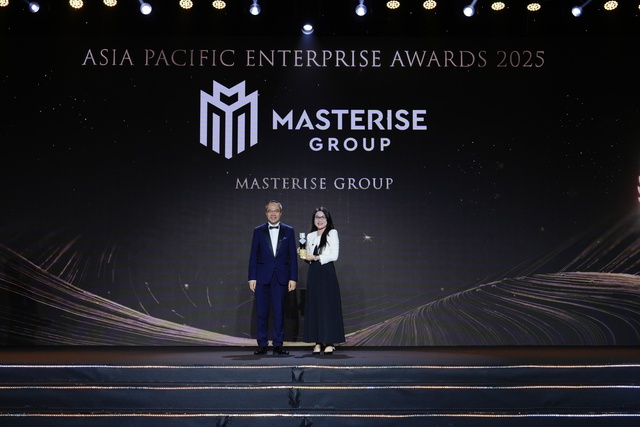 Masterise Group dành chiến thắng "kép" tại giải thưởng Doanh nghiệp châu Á 2025 - Ảnh 1.