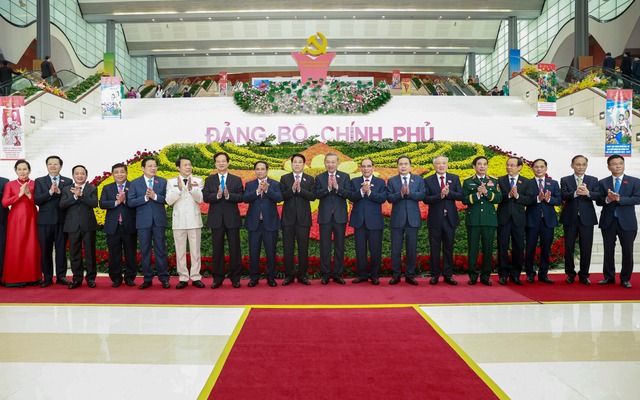 Tổng Bí thư Tô Lâm dự Đại hội đại biểu Đảng bộ Chính phủ lần thứ I , 2025 - 2030 - Ảnh 1.
