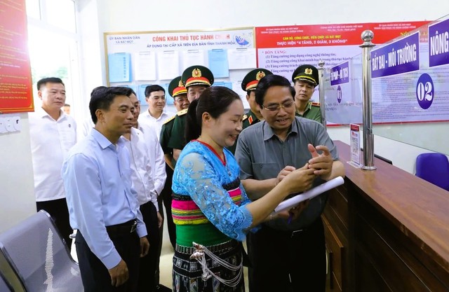 Thủ tướng Phạm Minh Chính khởi công xây dựng trường liên cấp bán trú tại Bát Mọt - Ảnh 1. Thủ tướng Phạm Minh Chính khởi công xây dựng trường liên cấp bán trú tại Bát Mọt - Ảnh 1.