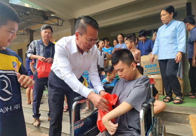 Chung tay lan tỏa yêu thương đến Mái ấm Hy vọng Vincent - Ảnh 3.