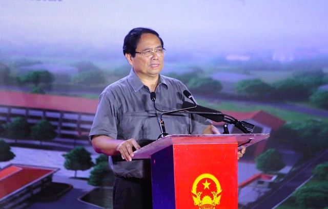 Thủ tướng Phạm Minh Chính khởi công xây dựng trường liên cấp bán trú tại Bát Mọt - Ảnh 3. Thủ tướng Phạm Minh Chính khởi công xây dựng trường liên cấp bán trú tại Bát Mọt - Ảnh 3.