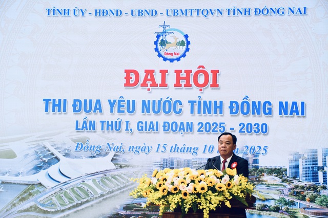 Tỉnh Đồng Nai tôn vinh điển hình tiên tiến trong phong trào Thi đua yêu nước - Ảnh 1. Tỉnh Đồng Nai tôn vinh điển hình tiên tiến trong phong trào Thi đua yêu nước - Ảnh 1.