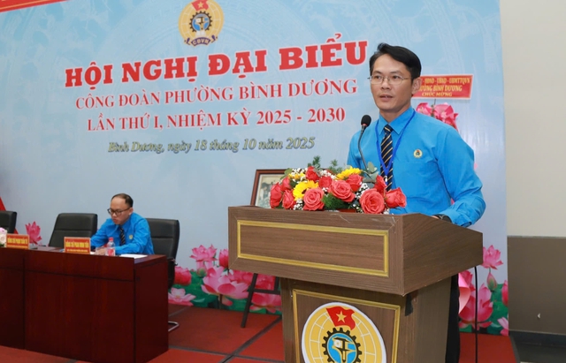 Ông Phạm Tuấn Tú làm Chủ tịch Công đoàn phường có nhiều khu công nghiệp nhất TP HCM - Ảnh 3.