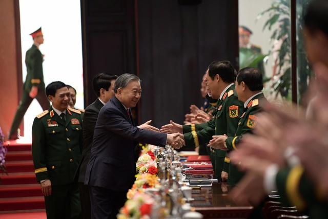 Tổng Bí thư Tô Lâm: Đại hội Đảng bộ Quân đội thành công tốt đẹp- Ảnh 1. Tổng Bí thư Tô Lâm: Đại hội Đảng bộ Quân đội thành công tốt đẹp- Ảnh 1.