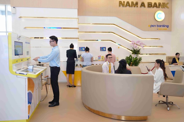 Nam A Bank báo lãi hơn 3.800 tỉ đồng sau 9 tháng, tổng tài sản vượt mốc 377.000 tỉ đồng - Ảnh 1.