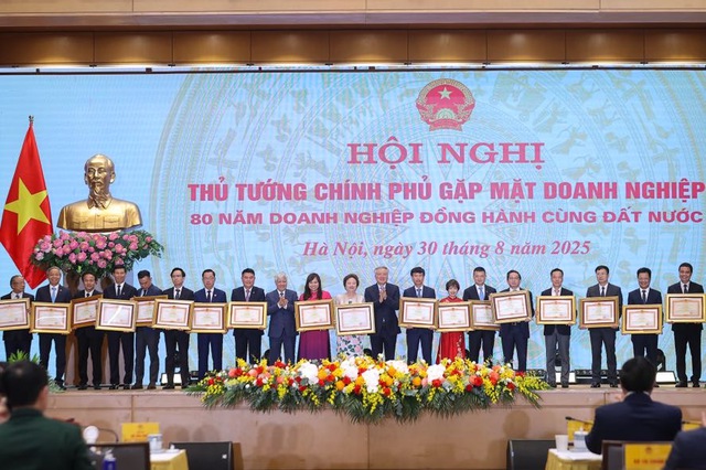 Tập đoàn BRG vinh dự nhận Bằng khen của Thủ tướng Chính phủ - Ảnh 1.