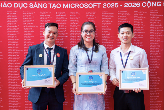 Trường ĐH nào được Microsoft vinh danh "trường học điển hình"? - Ảnh 1.