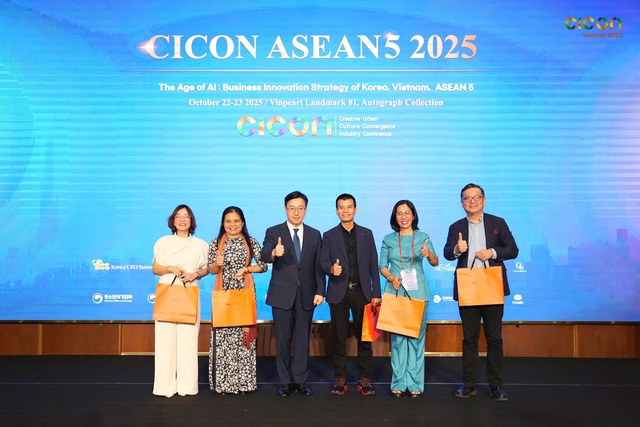Giảng viên Việt Nam được vinh danh tại Diễn đàn CICON ASEAN 5+ 2025 - Ảnh 4.