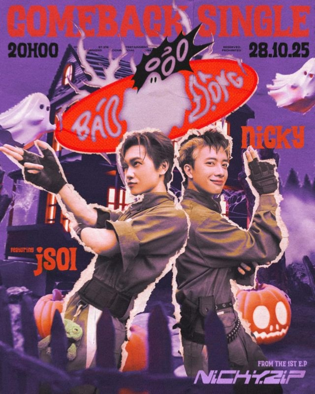Độc lạ Nicky - Jsol: Ra nhạc thất tình dịp… Halloween - Ảnh 1.