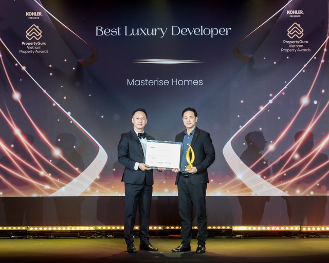 Masterise Homes xứng danh "Best Luxury Developer" tại Propertyguru Vietnam Property Awards 2025 - Ảnh 1.