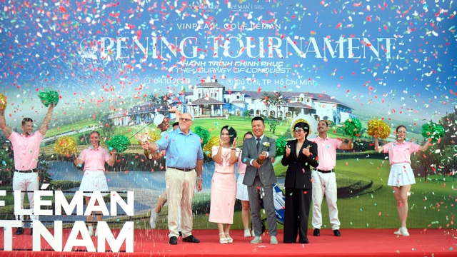 Vinpearl Golf Léman - biểu tượng golf mới tại TP HCM chính thức khai trương - Ảnh 1.