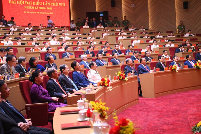 Tổng Bí thư Tô Lâm tham dự Đại hội Đảng bộ Công an Trung ương lần thứ VIII - Ảnh 4. Tổng Bí thư Tô Lâm tham dự Đại hội Đảng bộ Công an Trung ương lần thứ VIII - Ảnh 4.