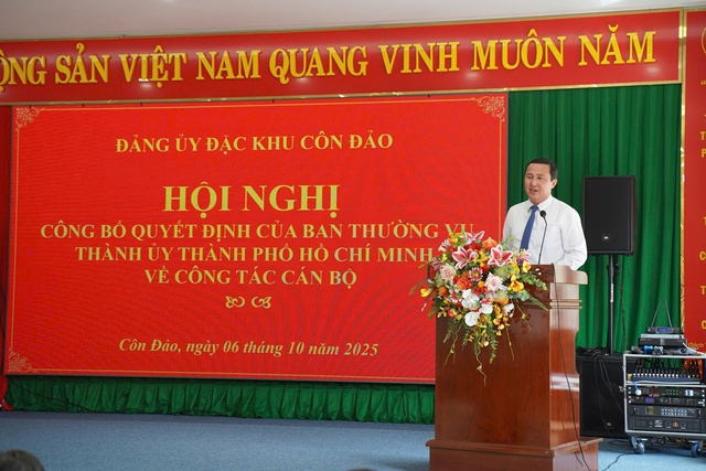 Đặc khu Côn Đảo có tân bí thư Đảng ủy - Ảnh 2.