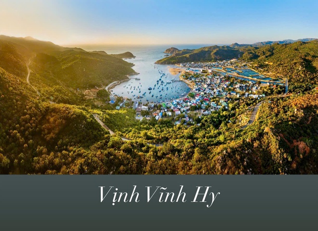 Chụp ảnh siêu đẹp tại vịnh Vĩnh Hy: Thiên đường chech-in giữa biển và núi đá - Ảnh 1.