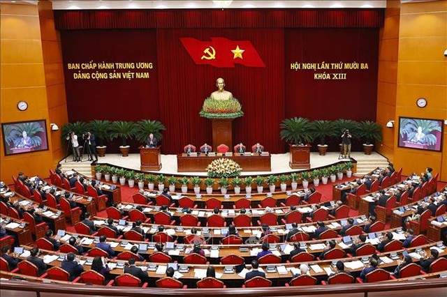Những hình ảnh khai mạc Hội nghị Trung ương 13 - Ảnh 5.