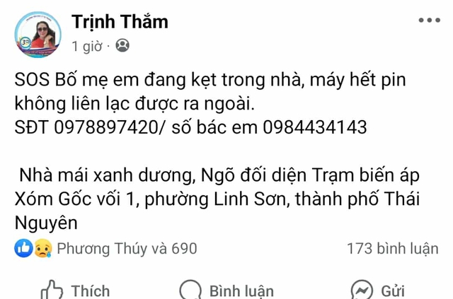 Những tiếng kêu cứu giữa ngập lụt kinh hoàng tại Thái Nguyên - Ảnh 6. Những tiếng kêu cứu giữa ngập lụt kinh hoàng tại Thái Nguyên - Ảnh 6.