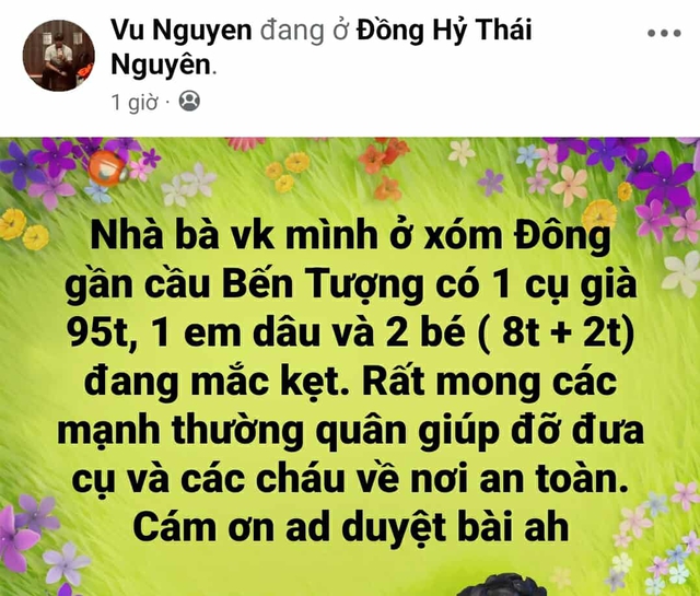 Những tiếng kêu cứu giữa ngập lụt kinh hoàng tại Thái Nguyên - Ảnh 5. Những tiếng kêu cứu giữa ngập lụt kinh hoàng tại Thái Nguyên - Ảnh 5.