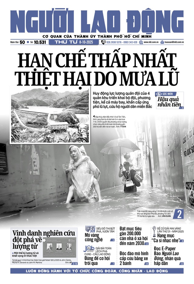 Báo in ngày 8-10: Nhiều hệ lụy khi nghiện lướt video ngắn - Ảnh 1. Báo in ngày 8-10: Nhiều hệ lụy khi nghiện lướt video ngắn - Ảnh 1.