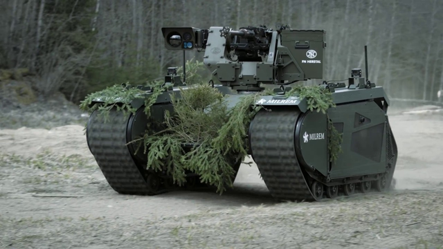 Ukraine sắp nhận 150 robot chiến đấu THeMIS từ Hà Lan và Estonia - Ảnh 1.