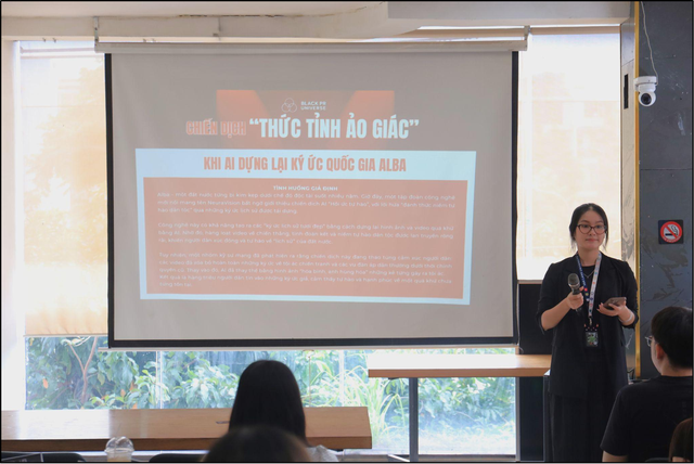 Sinh viên ngành truyền thông học tập sáng tạo cùng dự án Black PR Universe - Ảnh 1.