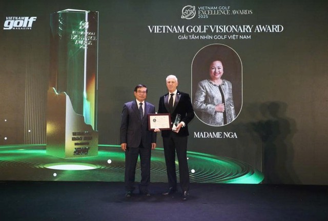 Chủ tịch Tập đoàn BRG được vinh danh 2 giải thưởng lớn tại Vietnam Golf Excellence Awards 2025 - Ảnh 2.