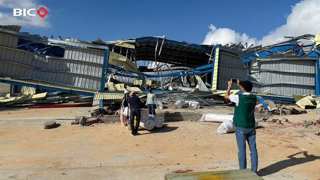 BIC huy động nguồn lực hỗ trợ khách hàng khắc phục hậu quả bão số 13 - Ảnh 1.